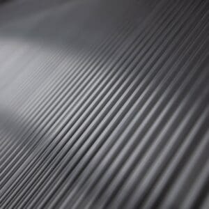 A close up of the lines on a rubber floor